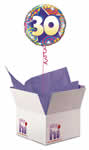 30th Birthday Balloon in a Box