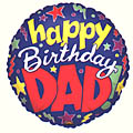 Happy Birthday Dad Balloon