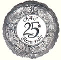 Silver Anniversary (25th) Balloon