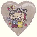 Cartoon Anniversary Balloon