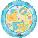 Hugs and Stiches Baby Boy Balloon