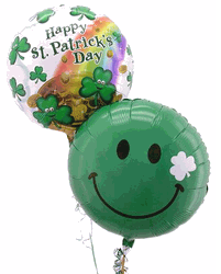 Happy St Patricks Day 3 Balloons