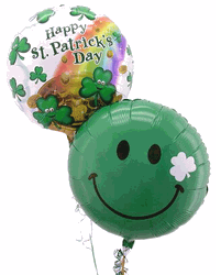 Happy St Patricks Day 3 Balloons