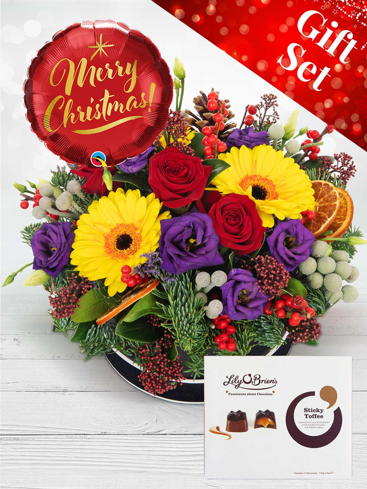 Festive Morning Hatbox Giftset