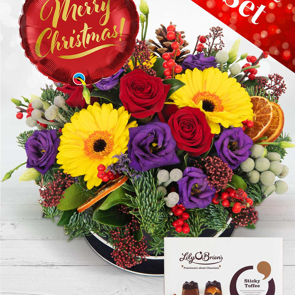 Festive Morning Hatbox Giftset