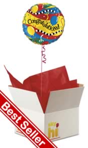 Congratulations Balloon in a Box