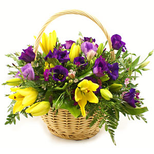 Seasonal Flower Basket
