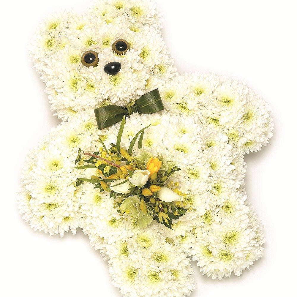 Teddy Bear Funeral Arrangement