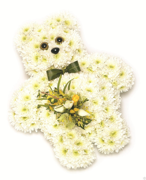 Teddy Bear Funeral Arrangement
