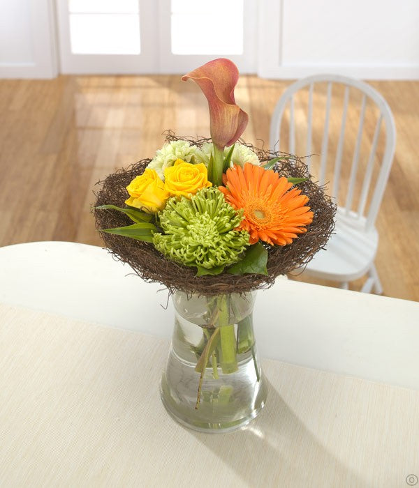 Vivid Vase Arrangement