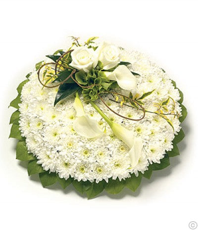 White & Green Posy